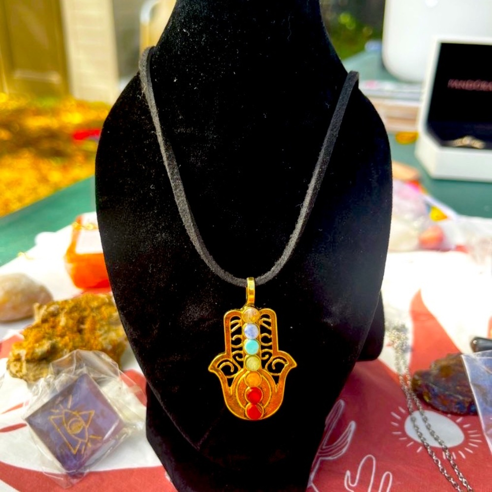 Heart Chakra Necklace Handmade